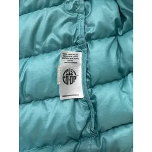 REI Co-Op Teal Puffer Down Insulated Full Zip Jacket Kids XL (18) Packable thumbnail 7