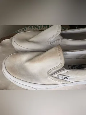 Vans White Slip On Sneakers Size 5 Project‎ thumbnail 7