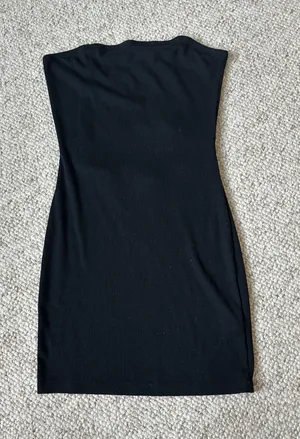 Shein Black Mini Dress Bodycon thumbnail 1