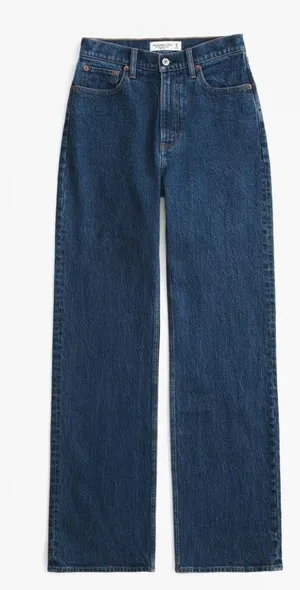 Abercrombie & Fitch Curve Love 90s Relaxed Jean thumbnail 1