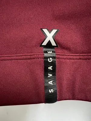 Savage X Fenty Locked & Lifted Half-Zip Medium-Impact Sports Bra thumbnail 7