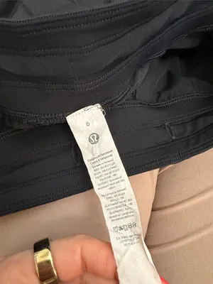 Lululemon Black License To Train High Rise Joggers Pants Size 6 thumbnail 11