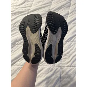 Asics Gel-Excite 10 Running Shoes Sneakers Black Women's 6 Amplifoam White Sport thumbnail 5