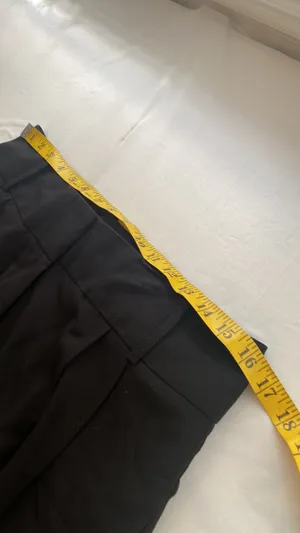 Worthington Capri pants hidden button/zipper side pockets pleated size 8 thumbnail 4