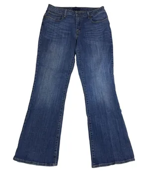 Levi's San Francisco Women's Bold Curve Boot Cut Low‎ Rise Blue Jeans 30"x30.5" thumbnail 1