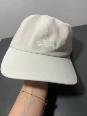 LULULEMON White Baller Hat Soft Wordmark Cap thumbnail 5