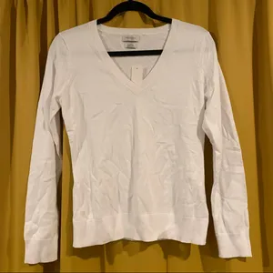 Van Heusen Cotton V-Neck Sweater thumbnail 1