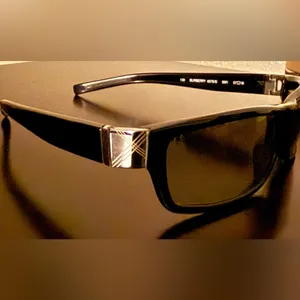 Burberry Polarized Sunglasses 8375/S Black Designer Sunnies Authentic + Case thumbnail 8