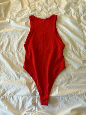 ZARA Bodysuit red thumbnail 3