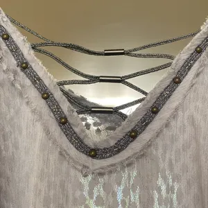 Free People Coasting On a Dream Top Size Small Dolphin Blue thumbnail 5