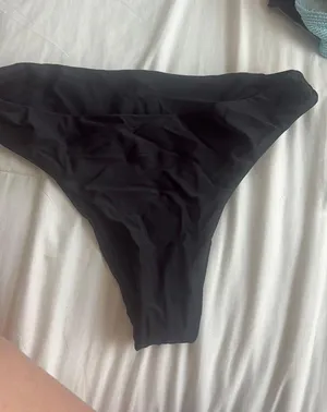 Black Shein Bikini Bottoms Size L thumbnail 1