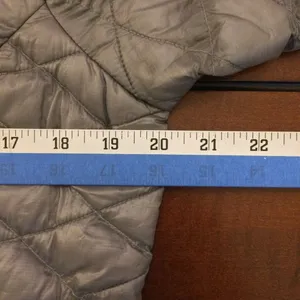 The North Face silver thermoball puffer women’s large thumbnail 2
