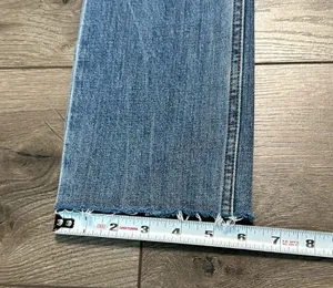 Abercrombie & Fitch The 90’s Slim Straight Ultra High Rise Curve Love Jeans 24 thumbnail 9