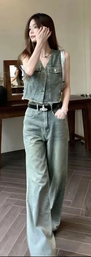 Vest top Green Size none thumbnail 1