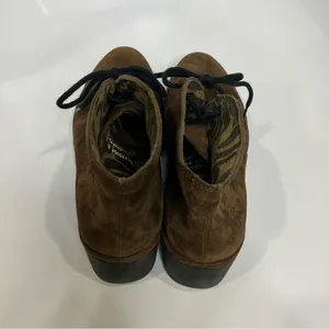 Fly London Lare lace up ankle boots brown suede casual modern women’s size 38‎ thumbnail 6