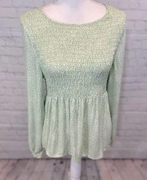 URBAN ROMANTICS Cheetah Print Fit & Flare Blouse thumbnail 1