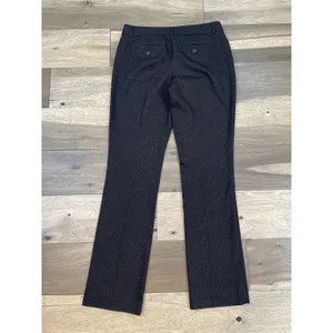 Express Brown Metallic Thread Pants Size 4 Slim Modern Fit thumbnail 5