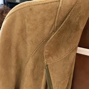 Vintage soft leather jacket w/ lining Tan Size L thumbnail 8
