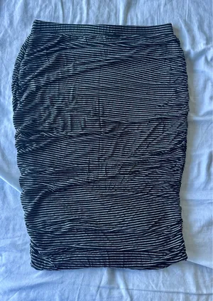 Vince camuto striped skirt thumbnail 2