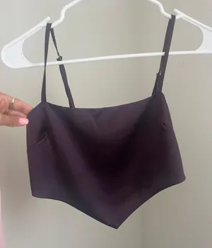 Plum Bandana Top thumbnail 1