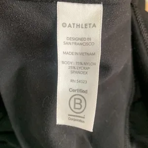 Athleta Salutation High-rise Black Jogger W-782 Sz S thumbnail 11