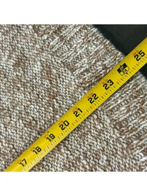 Lord & Taylor Women’s XS Wool Blend Marled Chunky Knit Sweater Rusted Granola thumbnail 8