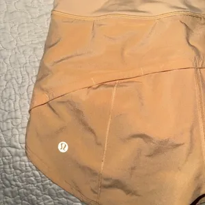 Lululemon‎ Speed Up High-Rise Lined Short Summer Glow Size 0 4” thumbnail 3