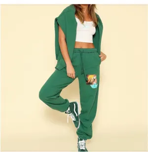Boys Lie Sweatpants Green thumbnail 2