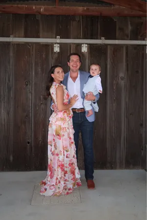 Floral maxi dress Pink thumbnail 4