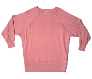 Aerie Sweatshirt Womens Small Pink Good Raglan Oversized Crewneck‎ Pullover thumbnail 1