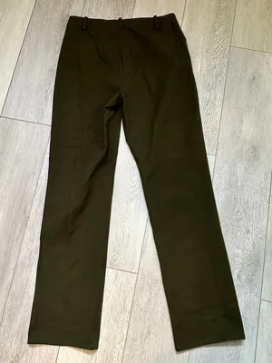 Lauren Ralph Lauren womens olive green business casual straight leg pants size 6 thumbnail 1