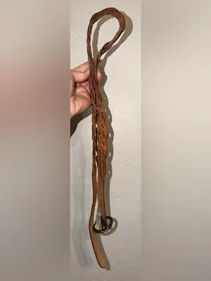 Fossil Braided Leather Belt Large Unisex thumbnail 8