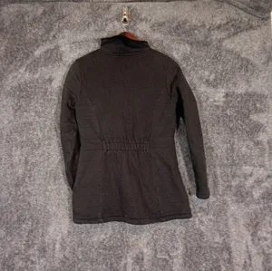 The North Face carollura women's Quilted jacket high neck size Medium women thumbnail 3
