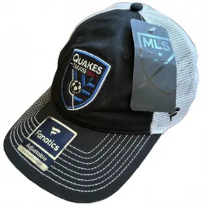 San Jose Earthquakes Hat Cap Fanatics MLS Adjustable Unisex Adult One Size NWT thumbnail 1