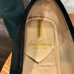 Sam Edelman Black Suede Loafers thumbnail 2