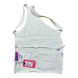 Edikted | White Verdi Open-Back One Shoulder Crop Top thumbnail 6