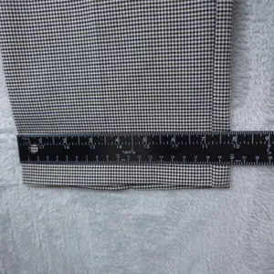 SOHO Apparel Ltd Houndstooth Dress Pants Women 8 Black White Straight Stretch thumbnail 10