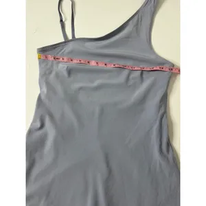 Abercrombie & Fitch One Shoulder Mini Dress Sporty Stretch Size Small thumbnail 7