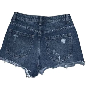 YOLO distressed blue Jean shorts Small‎ thumbnail 2
