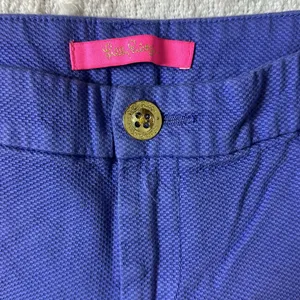 Lilly Pulitzer Callahan Stretch Shorts Textured Chino‎ Purple Size 10 thumbnail 2