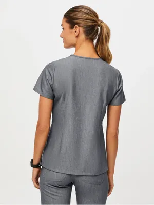 Figs Catarina One Pocket Scrub Top Graphite Grey Size XL thumbnail 2