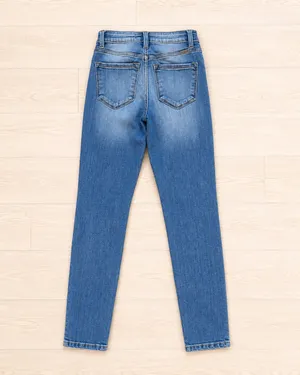 KanCan Women's High-Rise Distressed Skinny Denim Jeans Blue 1/24 thumbnail 2