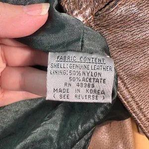 Vintage Jarrod’s Leather Jacket Size Medium GUC thumbnail 9