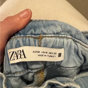 Zara Blue Denim Trousers thumbnail 3