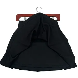 BCBGeneration Pleated School Girl Mini Skirt High Waisted Black Women's Size 0 thumbnail 8