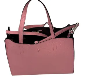 Sam Medium Satchel Rococo Pink Leather thumbnail 5