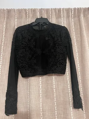 Windsor Lace And Mesh Top thumbnail 1