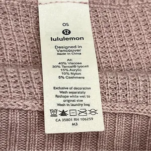 Lululemon Athletica‎ Forward Flow Cape Poncho Womens One Size Vintage Mauve Soft thumbnail 4