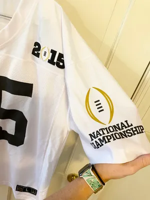 Ohio State University Oregon ducks national championship jersey 2015 thumbnail 5