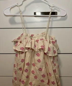 For Love & Lemons Olea Mini Dress in Pink thumbnail 7